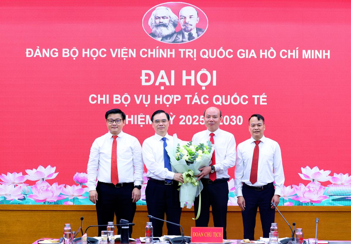 Đại hội Chi bộ Vụ Hợp tác quốc tế, nhiệm kỳ 2025–2030